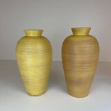 Pair of Art Deco floor vases by Upsala Ekeby, Sweden, 1940s