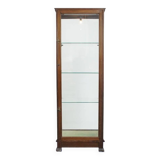Vitrine anglaise ancienne avec éclairage – Fin du XIXe siècle