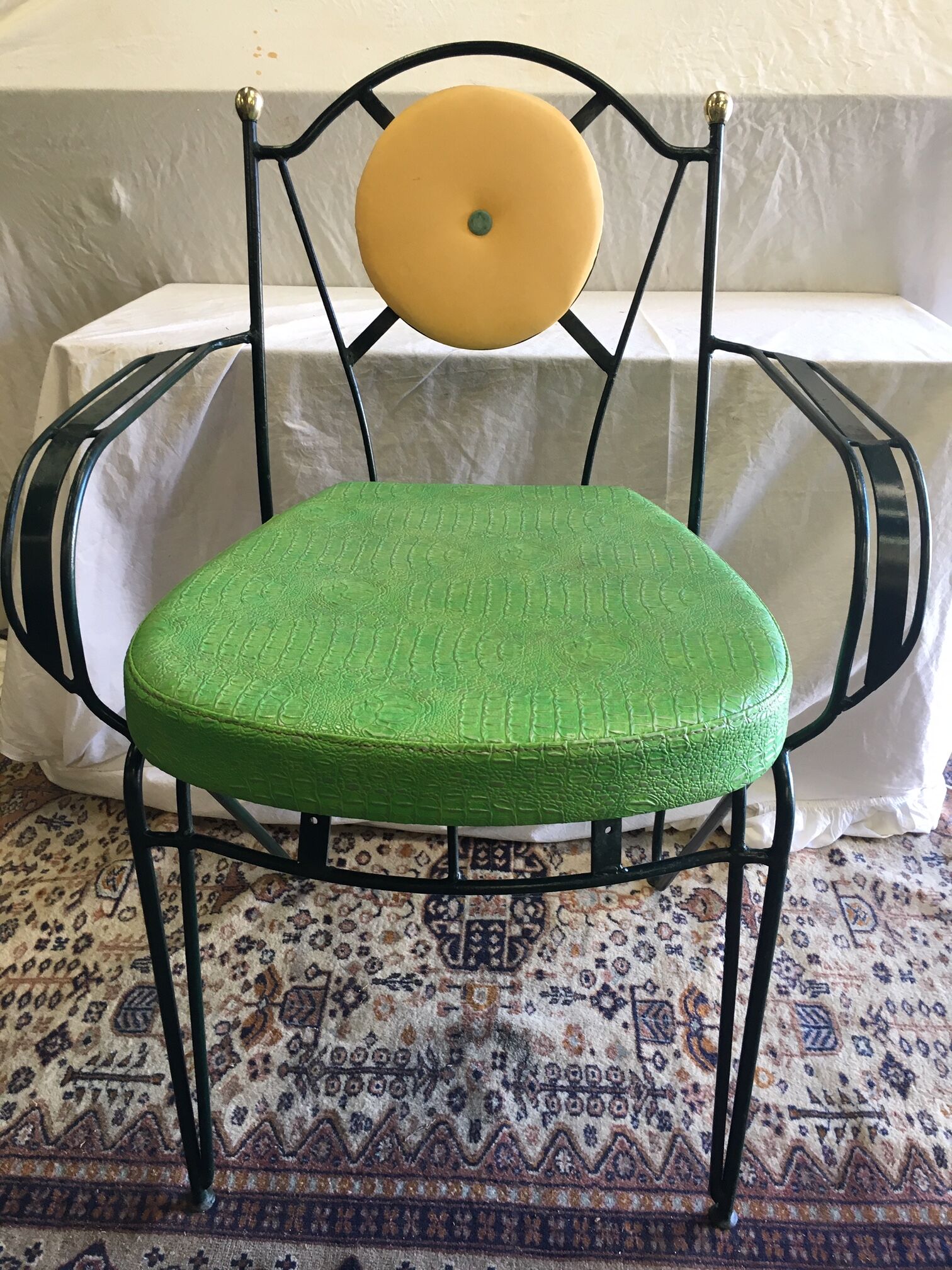 Suite of 6 bar chairs from the 50s and 60s