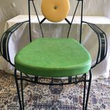 Suite of 6 bar chairs from the 50s and 60s