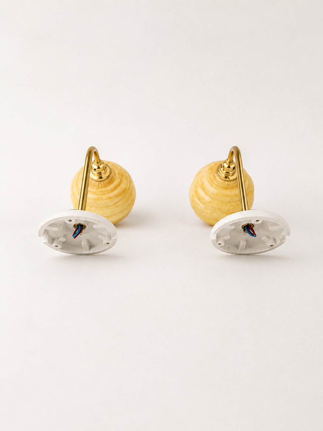 Vintage Clichy wall lights