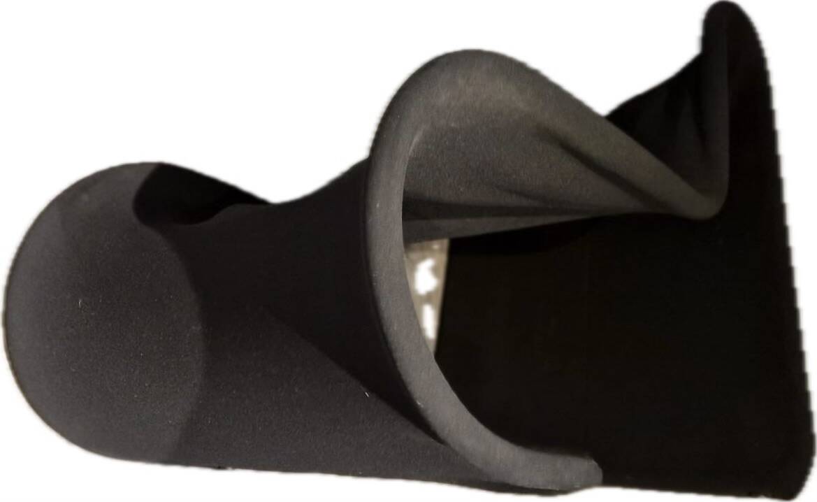 Black Tormentia lounge chair by Enrico Cesana for Busnelli