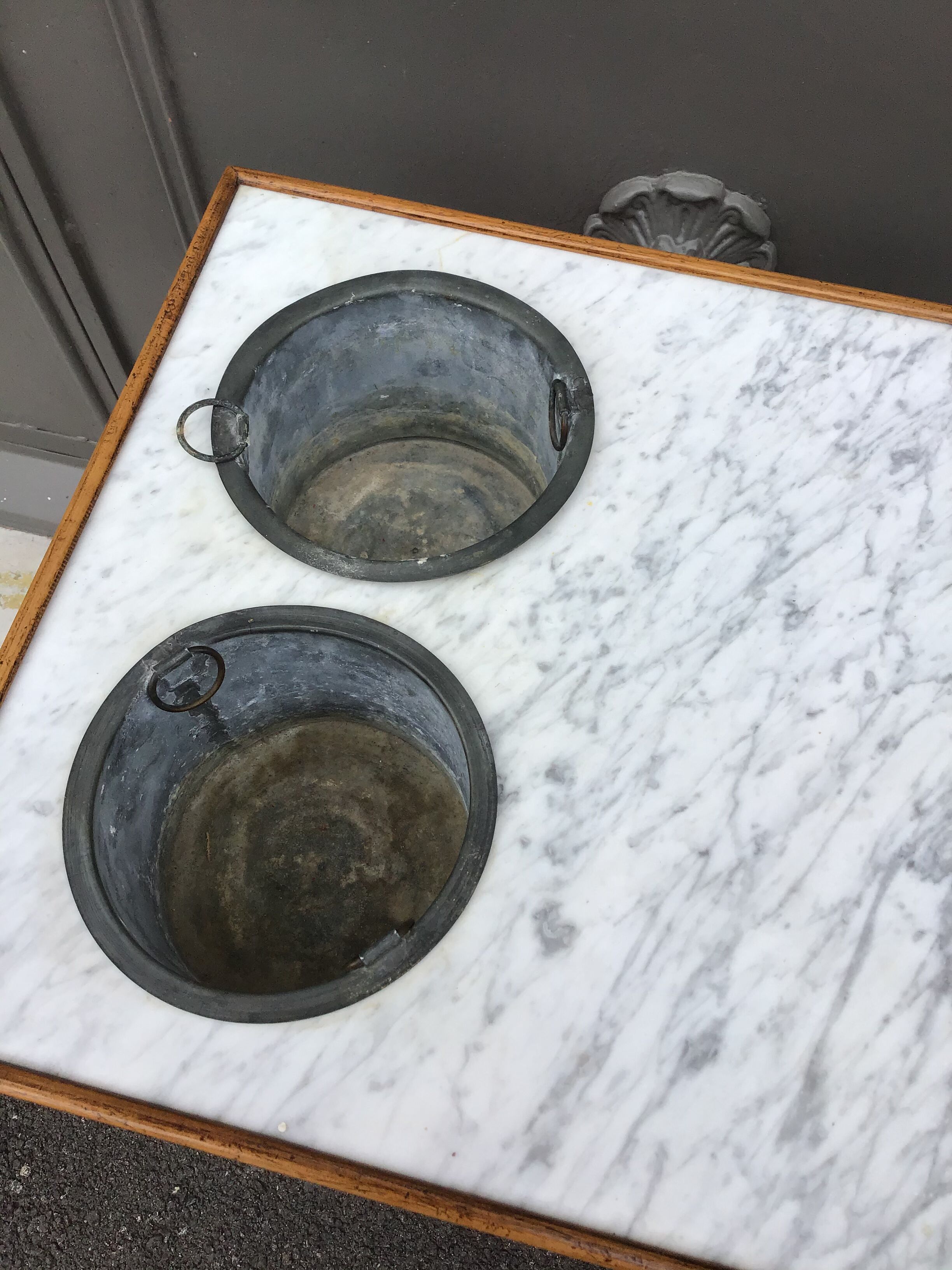 Louis XVI style plant door