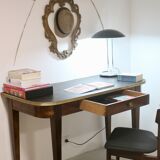 Console or half-moon desk with drawer
