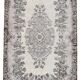 Brown & beige vintage rug 173x253cm