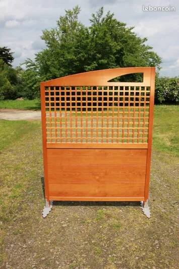 Vintage wooden design room divider Claustra Laudescher