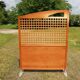 Vintage wooden design room divider Claustra Laudescher