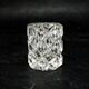 L1m crystal toothpick holder in art deco style