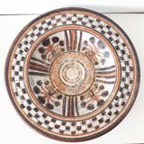 Large Italica ARS ceramic dish Italy 1960