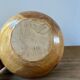 Coupe vide poche en bois de noyer vintage