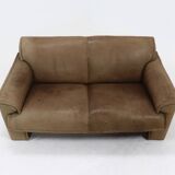 Neck Leather 2,5-Seater Sofa by Hugo de Ruiter for Leolux 1970s