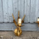 Chandelier and Pair of Wheat Sheaf Wall Lights