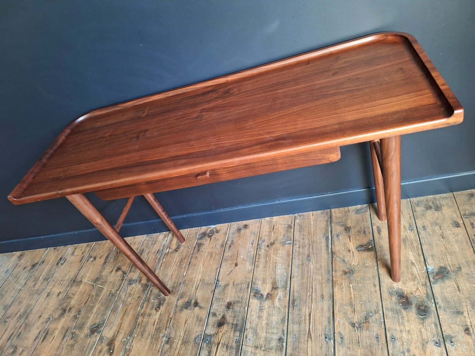 AMPM solid walnut desk Magosia, console, side table