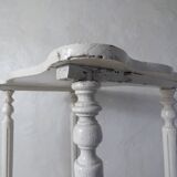 old wooden side table