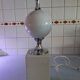 White ceramic lamp base