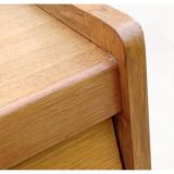 Vintage wooden chest of drawers 1950s