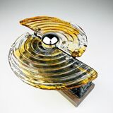 Vintage Brutalist wall light, Italy, 1970s