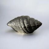 Shell jewellery box, silver plated, Italy, 1970s