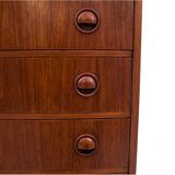 Commode en teck, design danois, années 1960