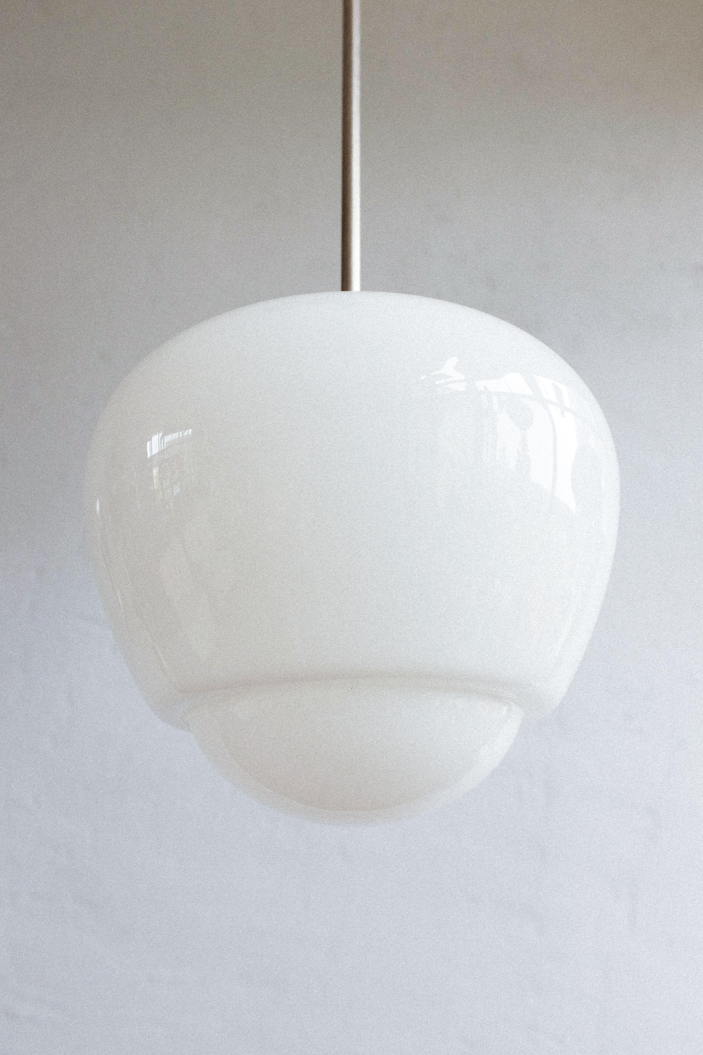 Czechoslovak bakelite hanging school lamp, 1960s