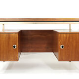 Teak and metal desk 50s