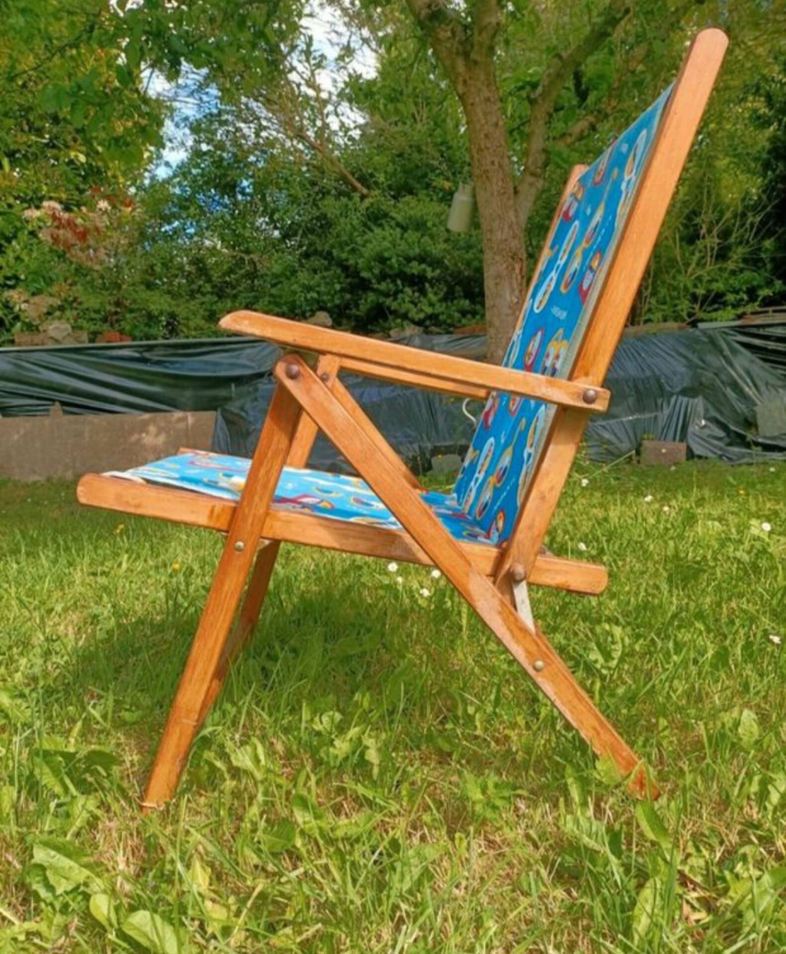 Retro folding chair Plideal