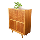 Mid-Century Modern Scandinavian Wooden Bar Cabinet, 1950s
