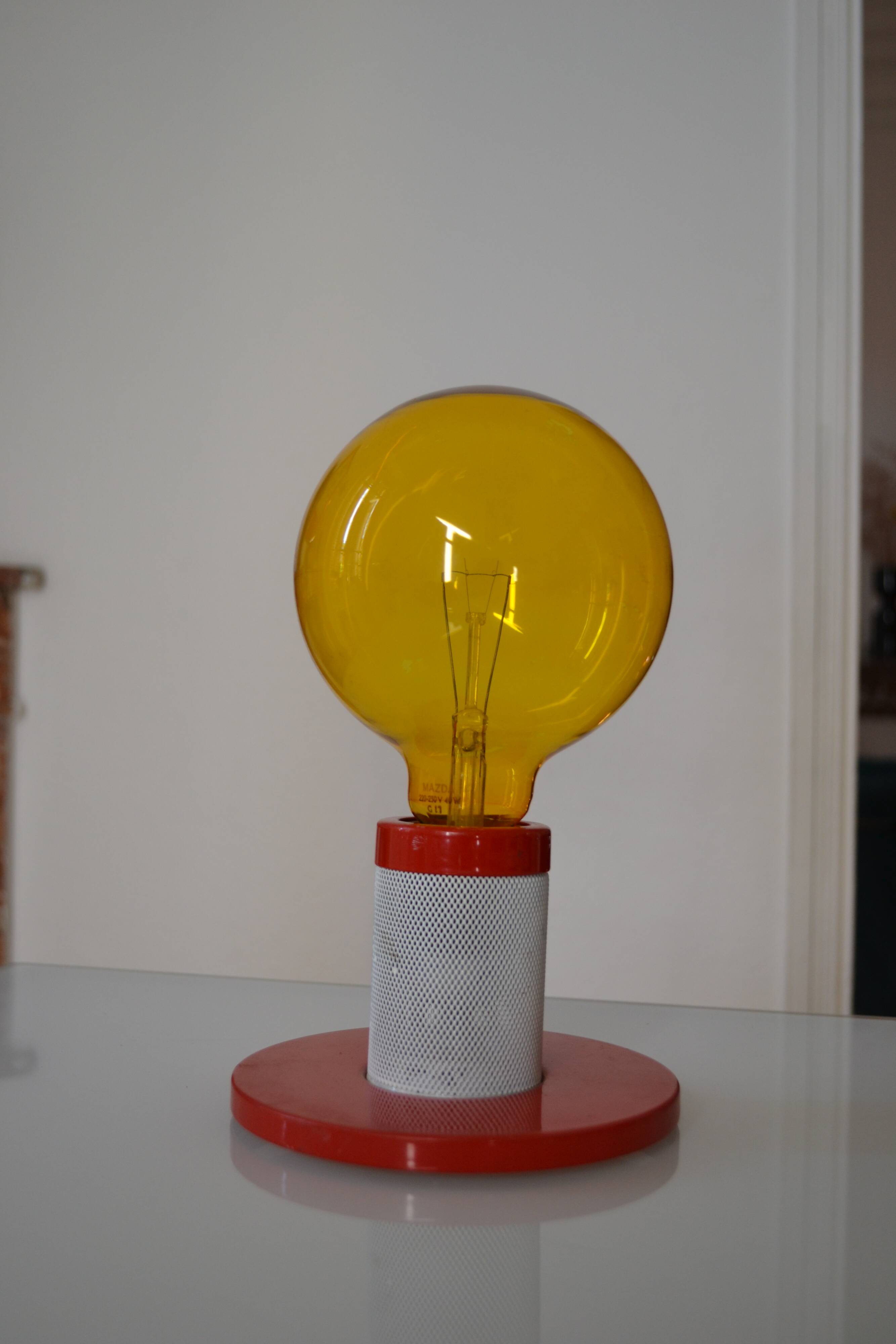 postmodern table lamp Italy 1980s 1980