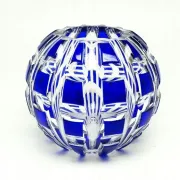 Vase Art Déco par VEB Bleikristall