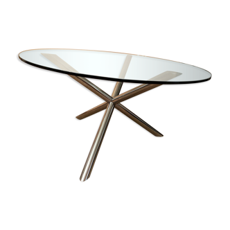 Vintage round table Roberto Zeni for Roche Bobois