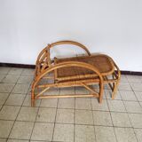 Wicker long chair