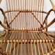 Tub rattan armchair