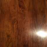 Old oval table with extension