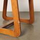 Chaises vintage par Mario Sabot années 1970 en bois de hêtre peint et tissu