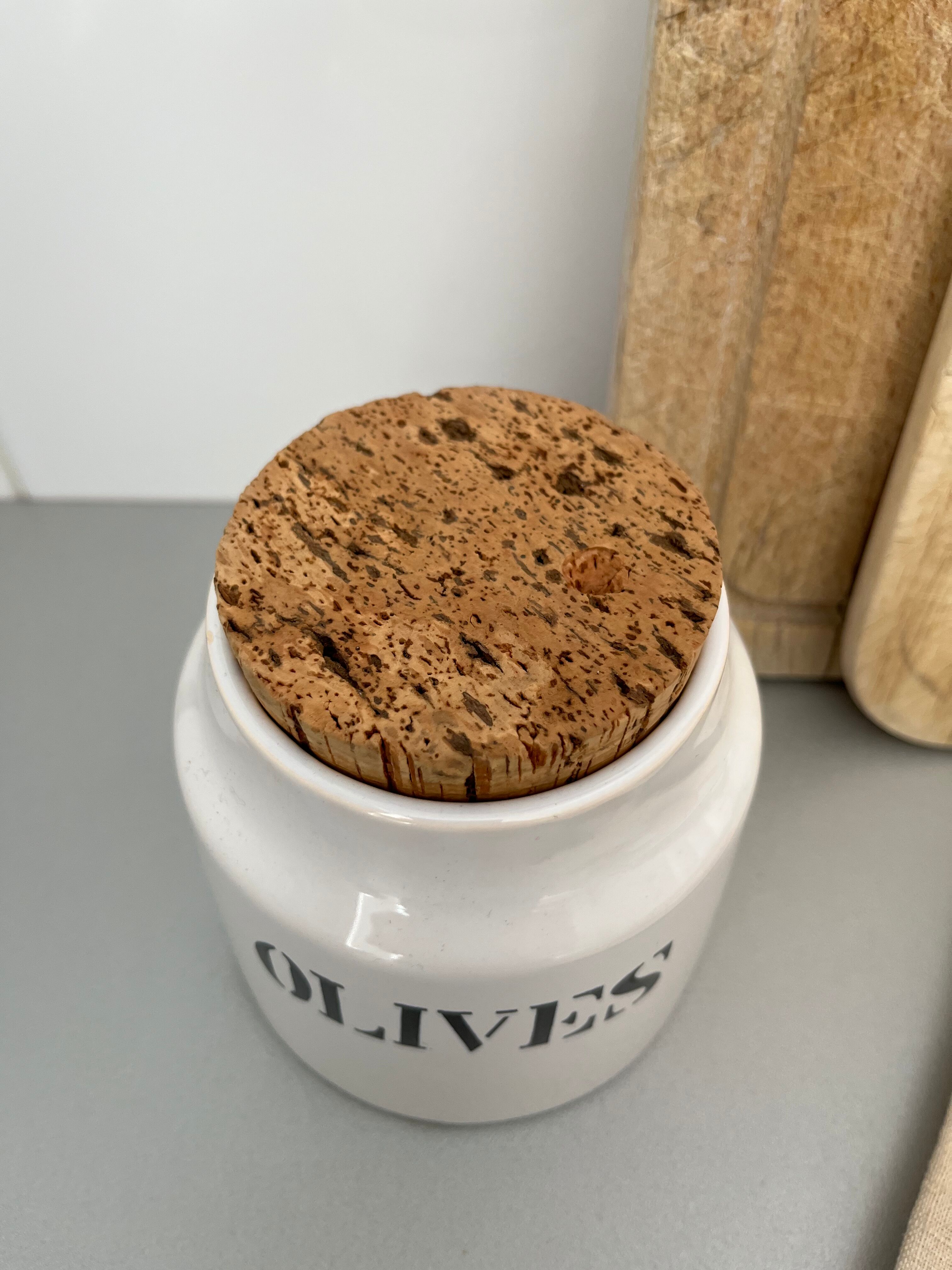 Charolles ceramic “olive” pot