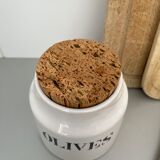 Charolles ceramic “olive” pot