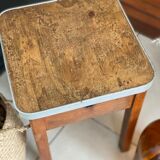 Wooden chest stool