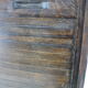 1960s beech tambour cabinet, czechoslovakia