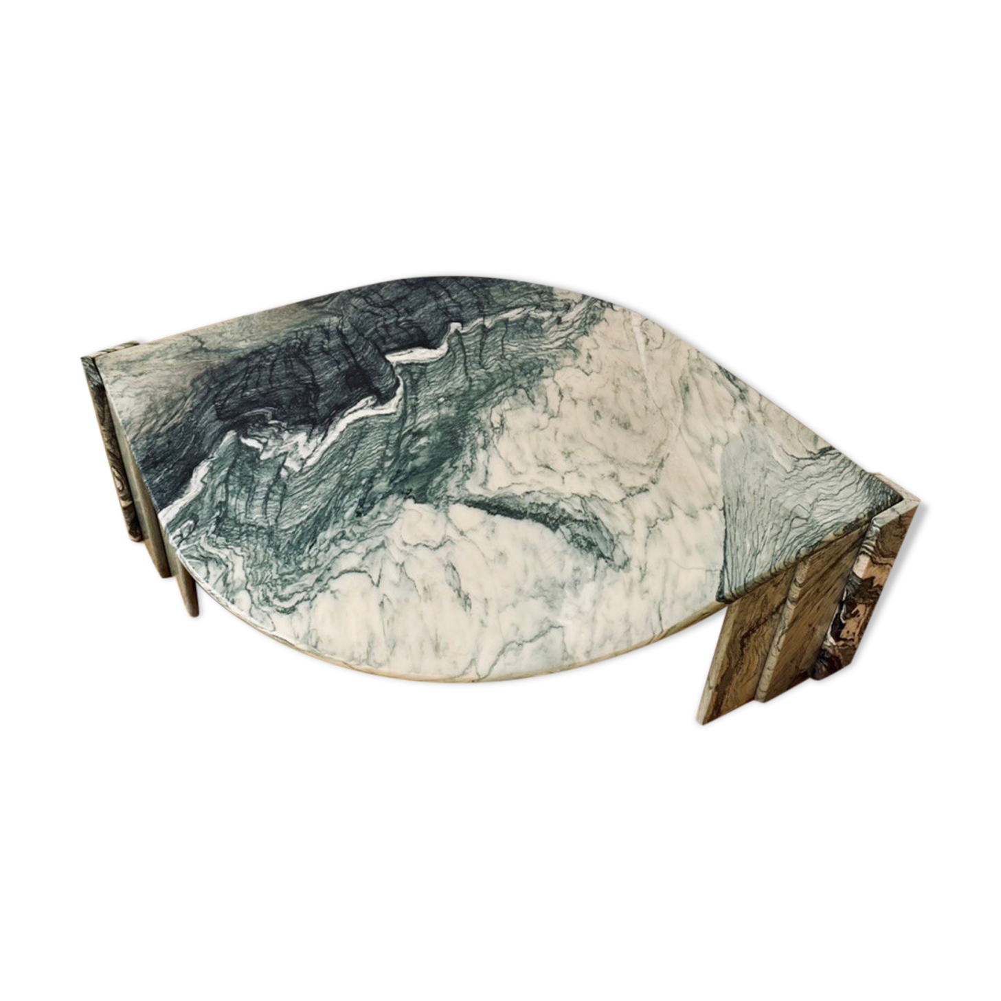 Marble coffee table