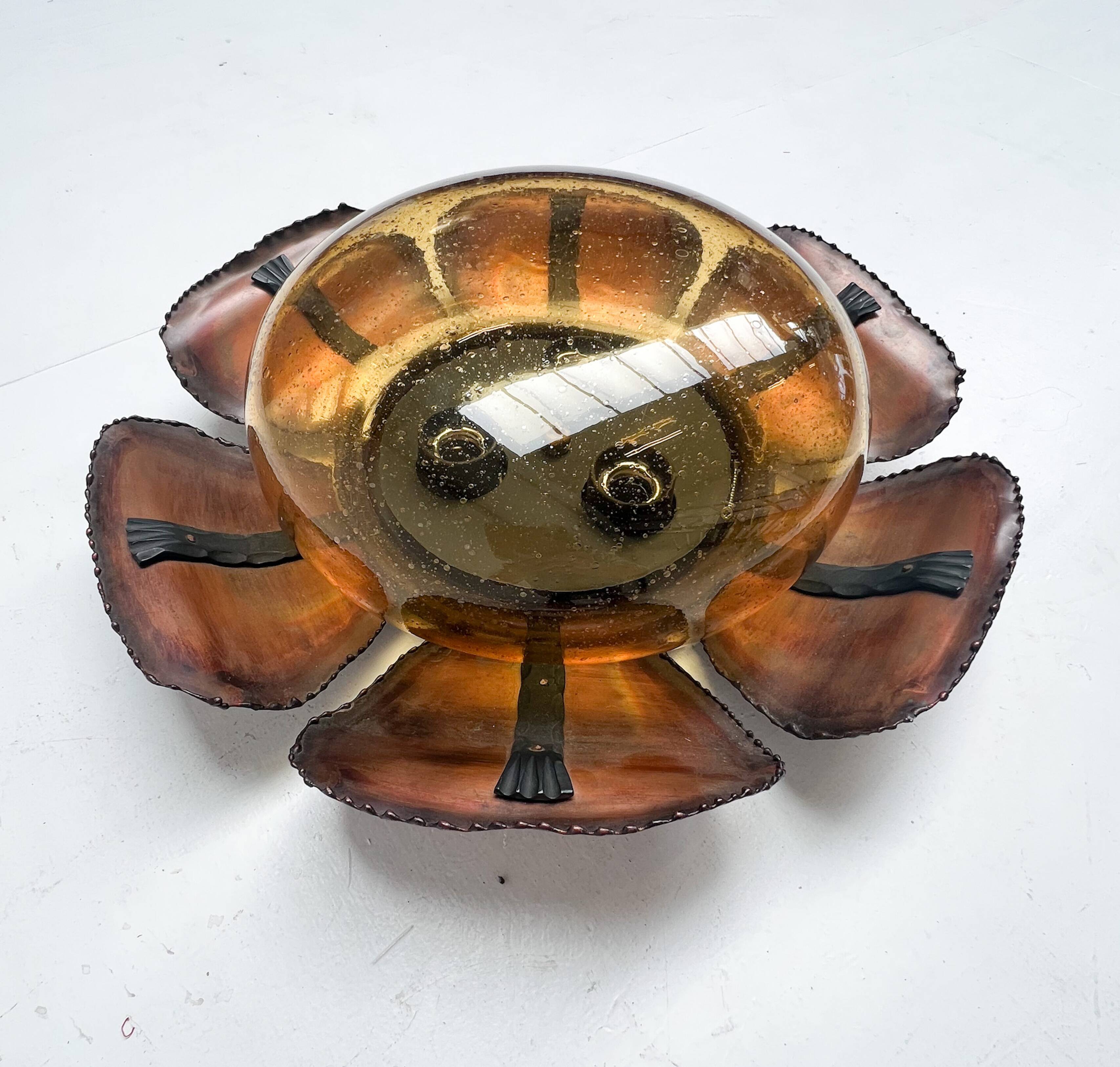 Brutalist air bubble ceiling lamp by Koch & Söhne, 1960’s