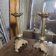 Pair of antique candlesticks