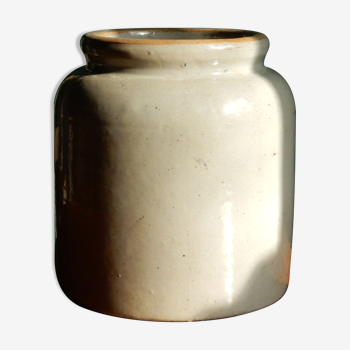 Old sandstone pot grège / 5 liters