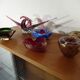 Maltese Glass Ashtrays from Mdina, 1960s, Set of 2