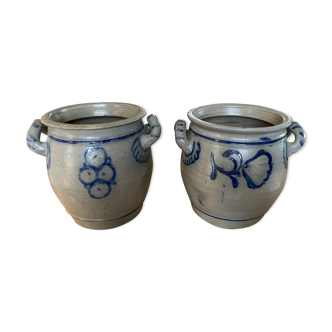 2 pots in Alsace sandstone