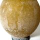 Black and Yellow Scavo Glass Bottle Vase attr. to Gino Cenedese, Italy
