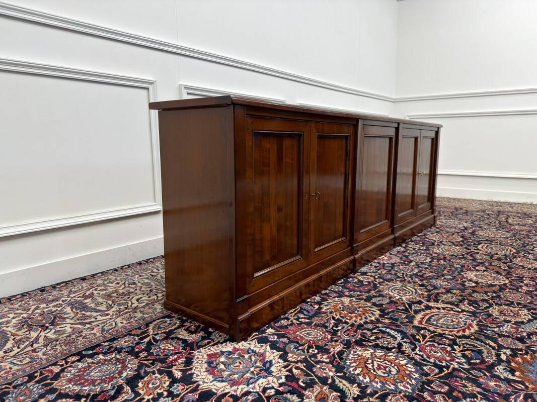 Classic Antique Italian Office Cabinet Sideboard