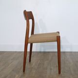 Model chair 77 by Niels O Moller Denmark 1960
