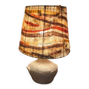 Lampe abat-jour laine