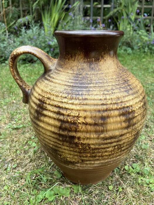 Dumler & Breiden Ceramic Jug Vase — West Germany, 1970s