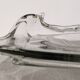 Fruit bowl or XXL pocket emptier in Murano glass, Italy circa 1970.
